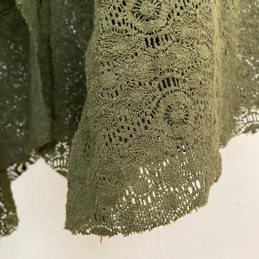 Free People Drippy Lace-Up Cord Duster - Martini - Size Small - Picture 8 of 12